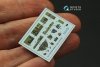 Quinta Studio QD72147 F6F-3 Hellcat 3D-Printed coloured Interior on decal paper (Eduard) 1/72